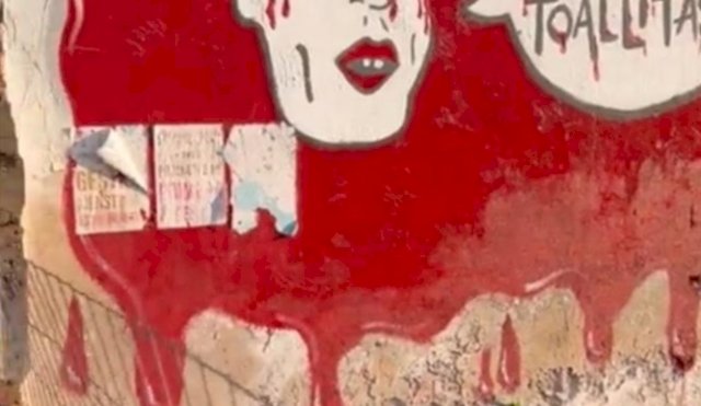 Mural sangre