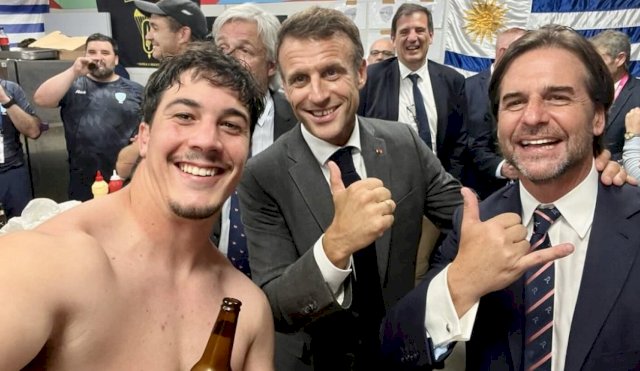 Lacalle Pou mundial de rugby 