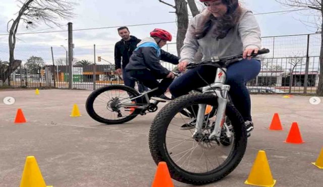vamos en bici