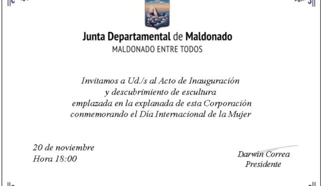 Invitación junta