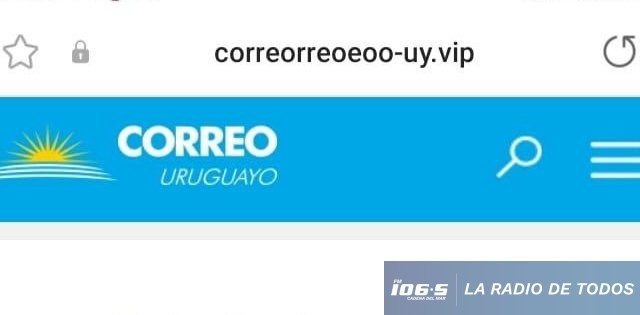 Mensaje falso correo