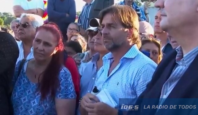 Lacalle Pou Parque del Plata