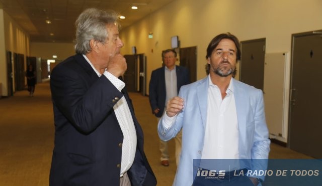 Antía y Lacalle Pou