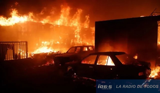 chile incendios