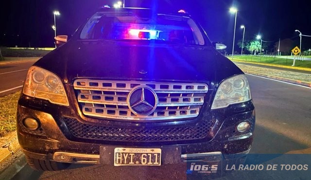 Auto incautado 