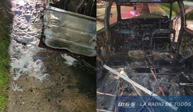 auto quemado