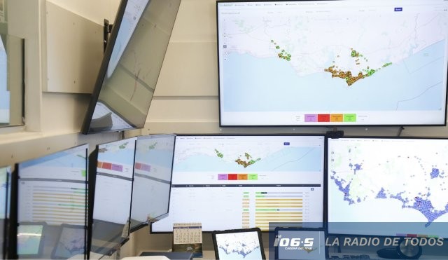 centro de control de contenedores