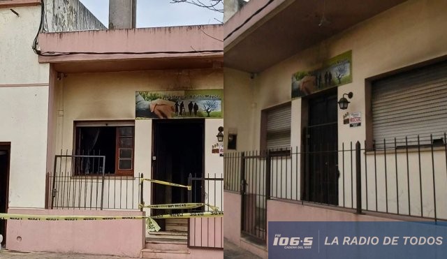 Residencial incendiado