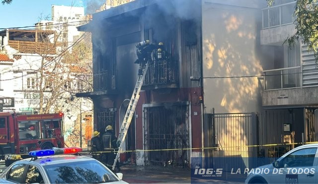 Incendio en Pocitos 