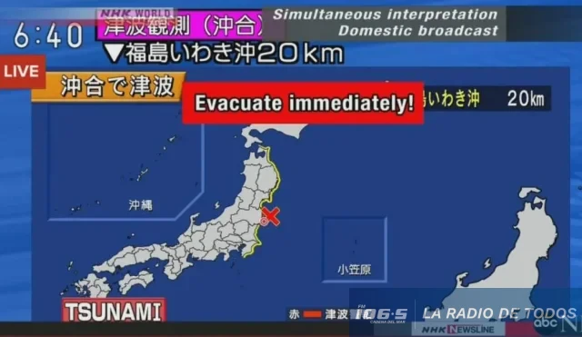 ALERTA TSUNAMI