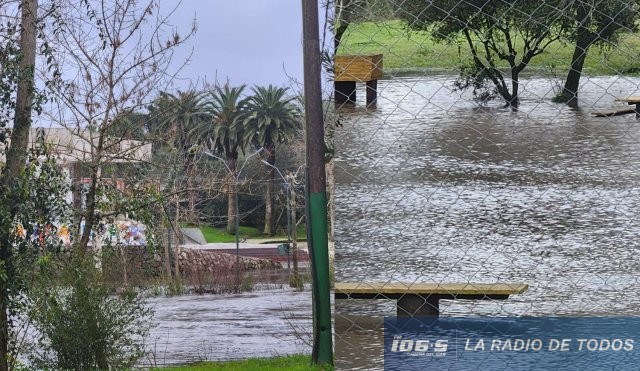 parques de san carlos inundados
