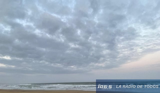 Nublado-playa
