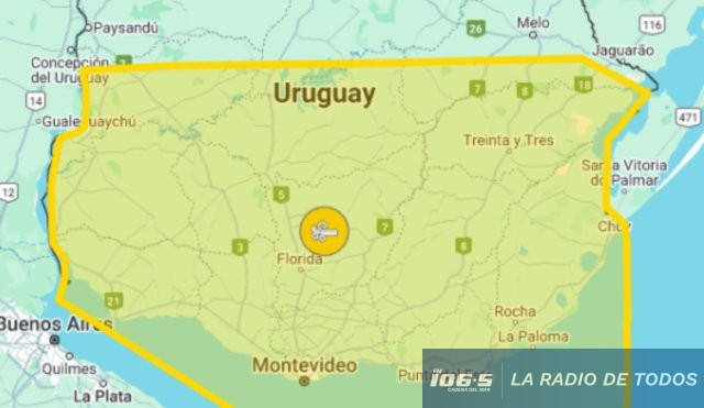 alerta amarilla