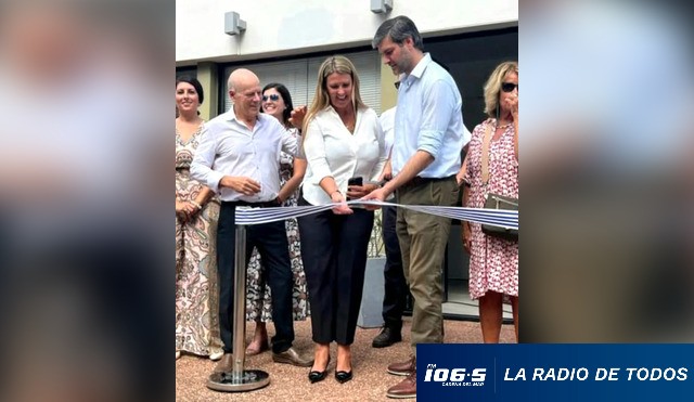 MÓNICA TEJERA Y MINISTRO MARTINELLI PUNTA DEL ESTE