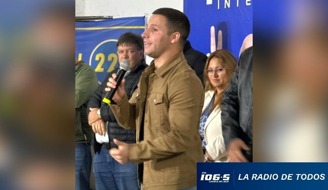 Santiago Díaz Cabildo Abierto con Abella joven instagram