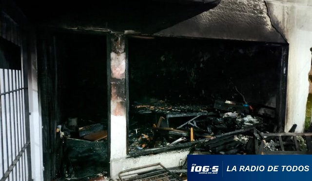 Incendio Galería de los Profesionales 