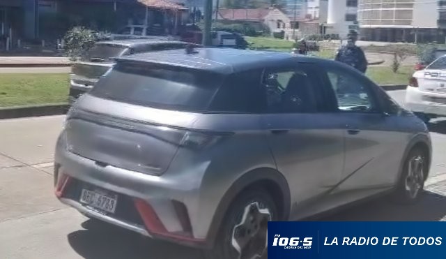 Uber loco rambla 