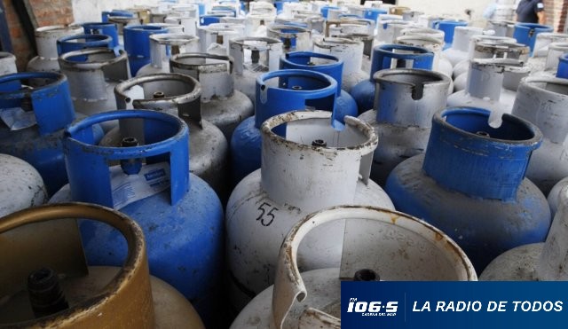 Garrafas de gas 