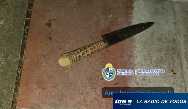 Cuchillo policía golf