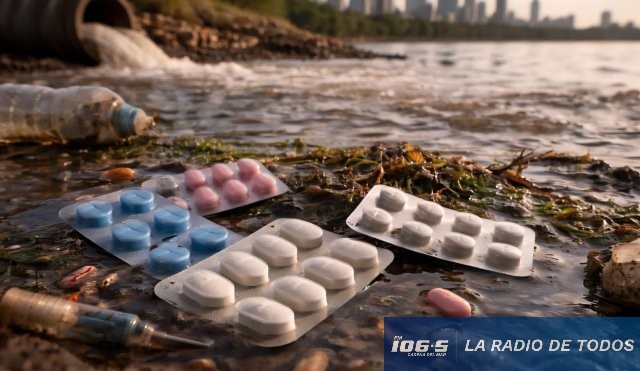 Pastillas en el agua 