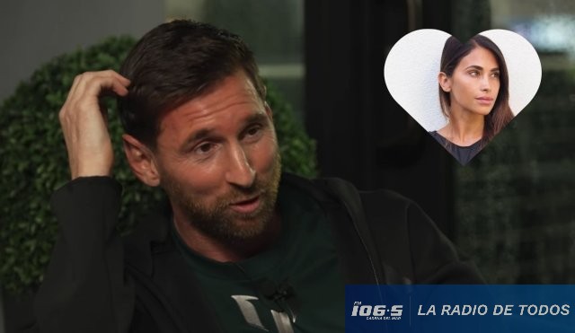Messi y Antonela 