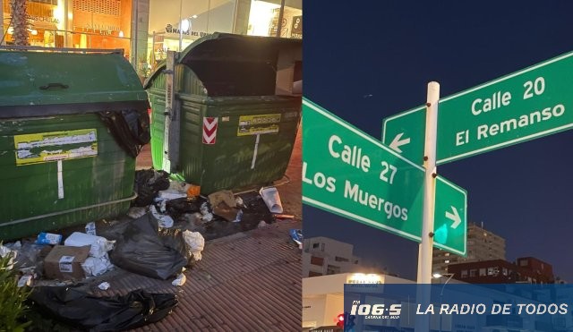 calles con basura