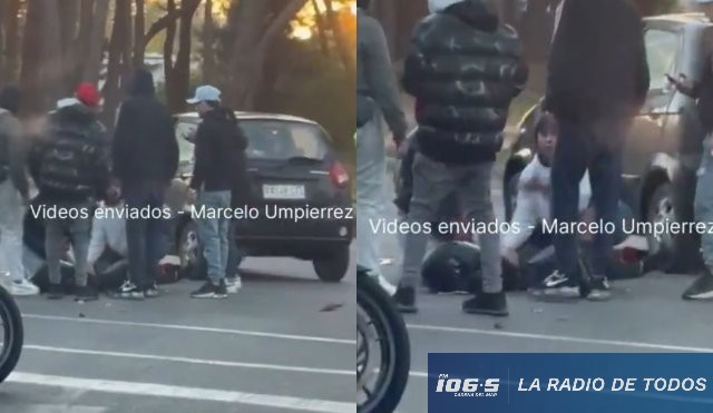 Siniestro av España la laguna 