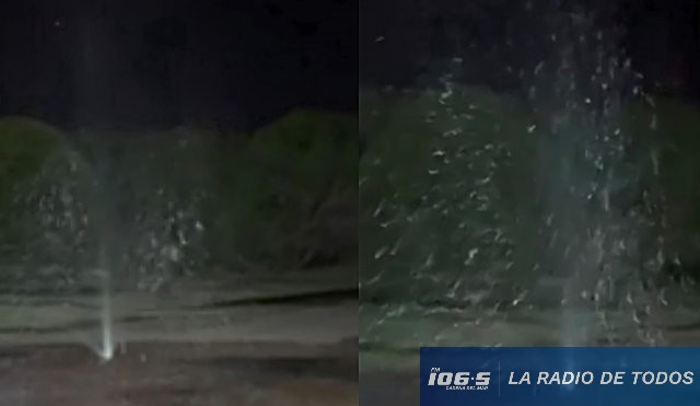 fuga de agua