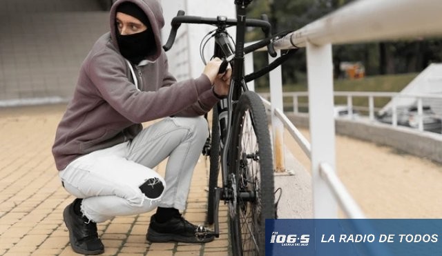 robo de bicicleta