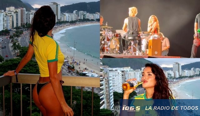 Zaira en Copacabana