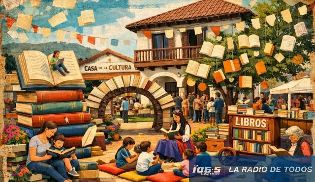 Día del Libro (San Carlos): proyectan una intervención urbana frente a la Casa de la Cultura.