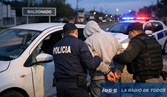 Maldonado (hurto): condenaron a un tercer involucrado por el robo de un automóvil tras ser detenido en Montevideo.