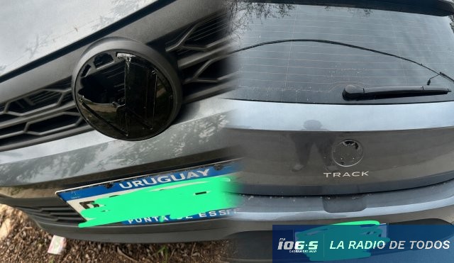 Auto sin insignia Lavalleja 