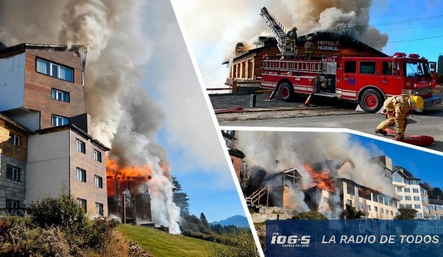 Hotel incendio Bariloche