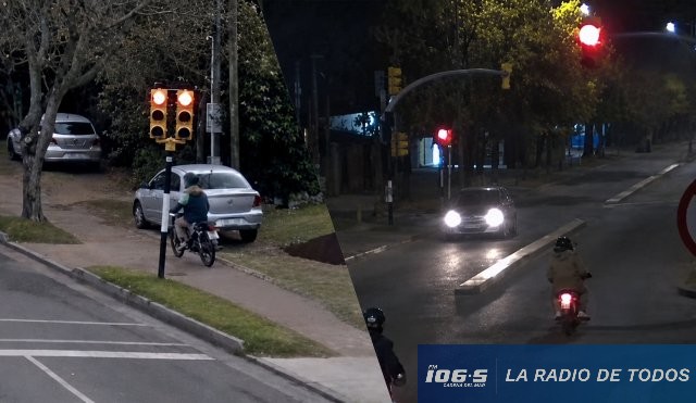 Campaña de prevención: publican nuevas imágenes de infracciones captadas por el sistema de fiscalización electrónica.