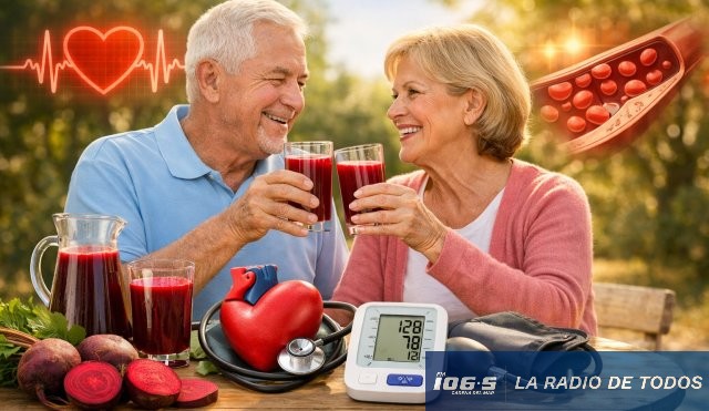 Remolacha (Salud): consumo de su jugo ayuda a regular la presión arterial en personas mayores.