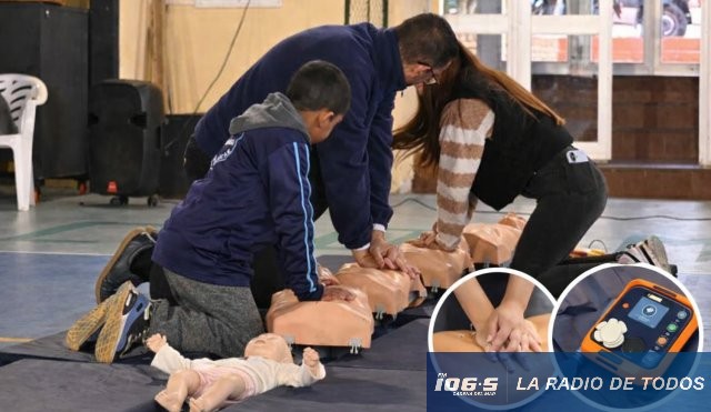 Promoción en salud (Pan de Azúcar): desarrollaron jornada de técnicas de RCP y cuidados cardiovasculares.