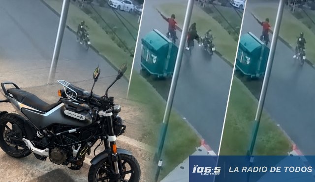 Robo moto 22 mansa