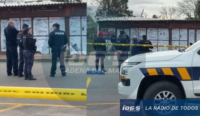 Maldonado: confirman homicidio del hombre hallado sin vida esta tarde. Tenía entre 20 y 30 años y presentaba tres disparos en el tórax.