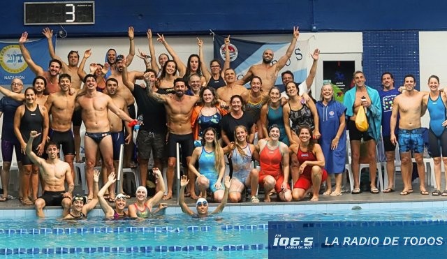 Maldonado: nadadores Máster batieron cinco récords nacionales de categoría.