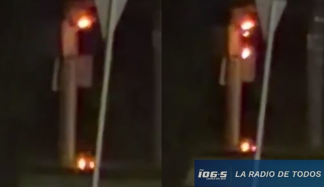 Paso La Cadena incendio 