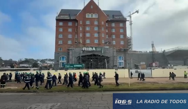 Cipriani (San Rafael): Trabajadores de la obra se movilizan Contra la Empresa CRIBA.