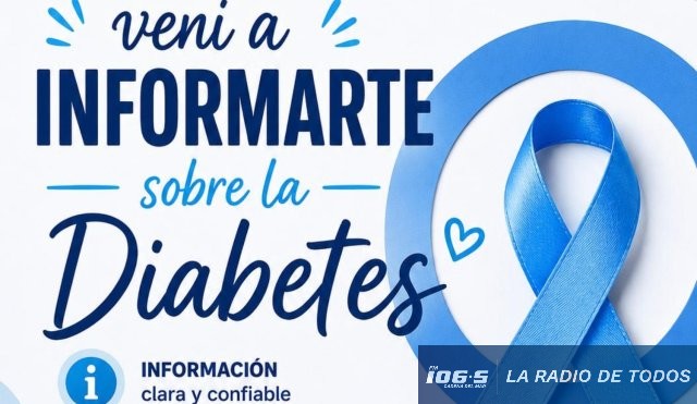Maldonado: Policlínica Sarubbi será sede de una jornada informativa y de concientización sobre diabetes.