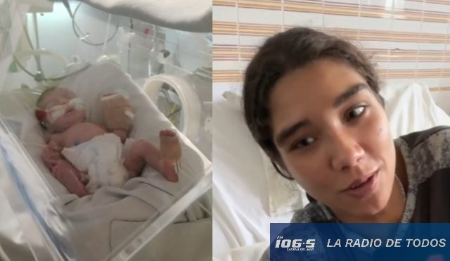 Asistencia médica: recién nacido prematuro permanece internado en Maldonado tras un parto inesperado en Rocha.