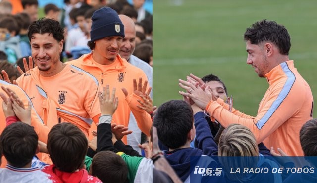 Selección uruguaya: una multitud acompañó la emotiva fiesta de despedida del plantel en Canelones.