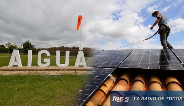 Aiguá paneles solares 