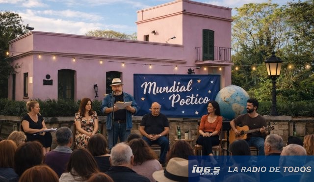 Azotea de Haedo: recibe a la 12° edición del Mundial Poético.