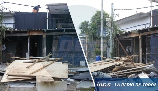 Narcotráfico (Maldonado): derriban tres viviendas vinculadas a la venta de drogas.