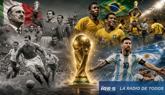 Historial mundialista: ¿se sumará Argentina al selecto club de los bicampeones consecutivos?