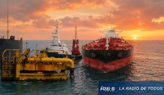 Boya Petrolera Renovada: se concretó la primera descarga.